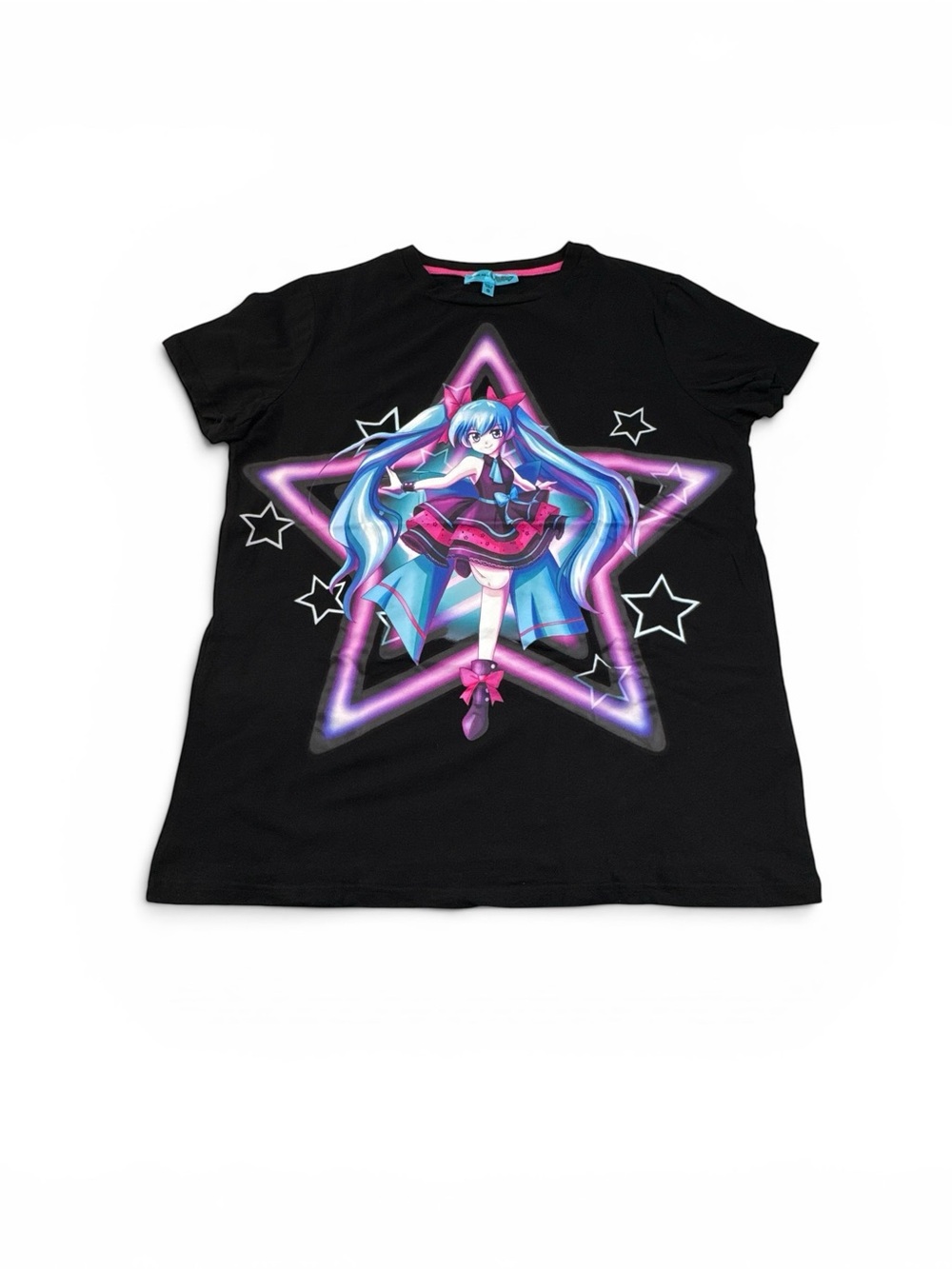 Dolls Kill x Hatsune Miku Collab T Shirt Tee Graphic Size Small Oversized